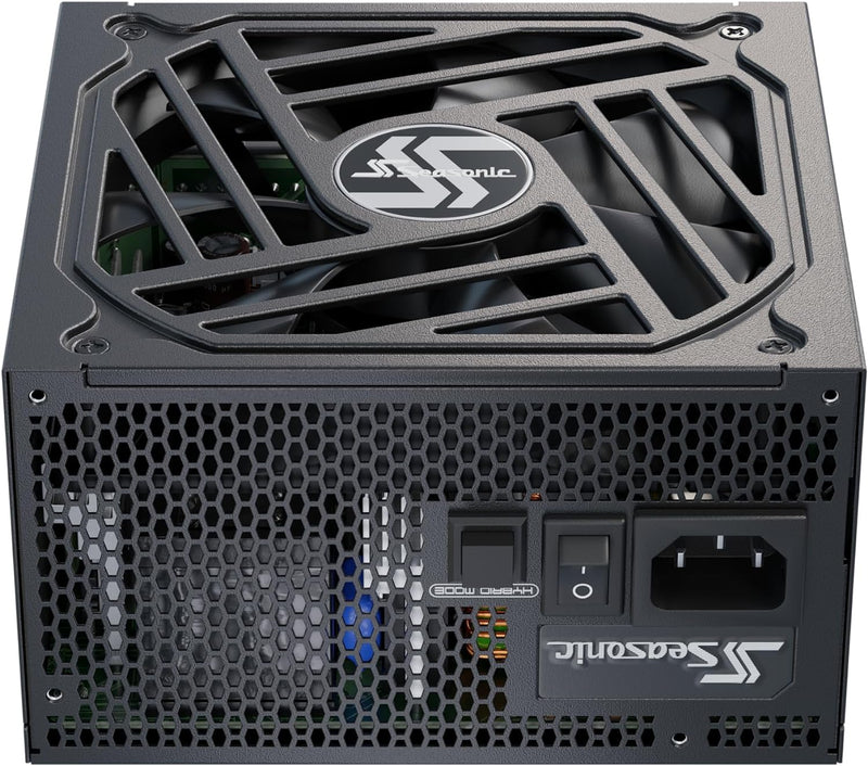 FUENTE DE PODER SEASONIC FOCUS V3 GX-850 - 850W - CERTIFICACIÓN 80+ GOLD - ATX 3.0 - PREPARADA PARA PCIE 5.0 - TOTALMENTE MODULAR - FUNCIONAMIENTO SILENCIOSO - GARANTÍA DE 10 AÑOS - COMPATIBLE CON NVIDIA RTX 30/40 SUPER Y AMD GPU (REF. SSR-850FX3)