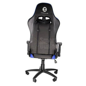 SILLA GAMING ERGONÓMICA PRIMUS THRÓNOS 100T AZUL - MODELO 100T, AJUSTABLE, TAPIZADO PREMIUM, APOYABRAZOS 4D, SOPORTE LUMBAR Y REPOSACABEZAS INTEGRADOS.