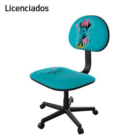 SILLA ERGONÓMICA DE ESCRITORIO XTECH MINNIE CON RUEDAS, SOPORTE HASTA 79KG, COLOR AZUL (MODELO XTF-DC001MM)