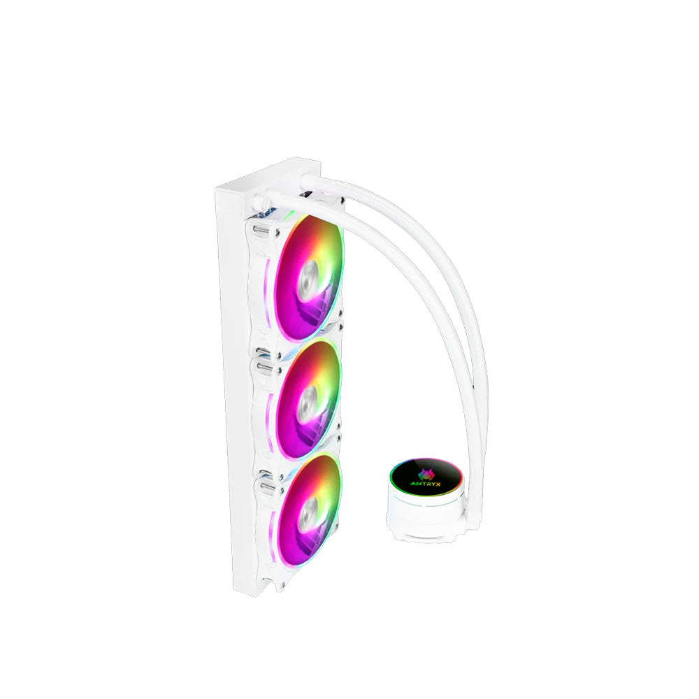 SISTEMA DE ENFRIAMIENTO LIQUIDO ANTRYX TRITON EVO  360 WHITE, ARGB (AWC-TE360W)