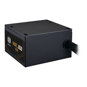 FUENTE DE PODER COOLER MASTER MWE 650W V3 80 PLUS BRONZE BLACK - ALTO RENDIMIENTO Y EFICIENCIA PARA TU PC