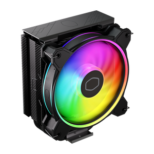 REFRIGERADOR CPU AIRE RR-S4KK-20PA-R1 COOLER MASTER ALTO RENDIMIENTO CON LED RGB AJUSTABLE NEGRO
