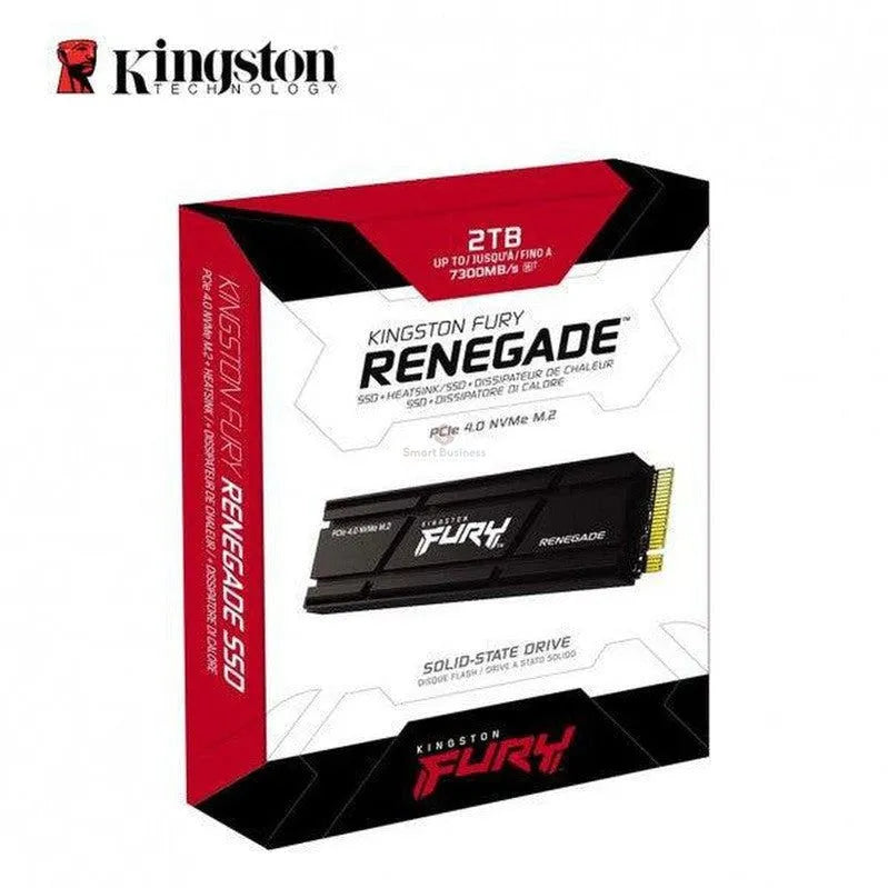 SSD NVME M.2 2280 2TB KINGSTON FURY RENEGADE PCIE 4.0 CON DISIPADOR (PN:SFYHDK/2000G)