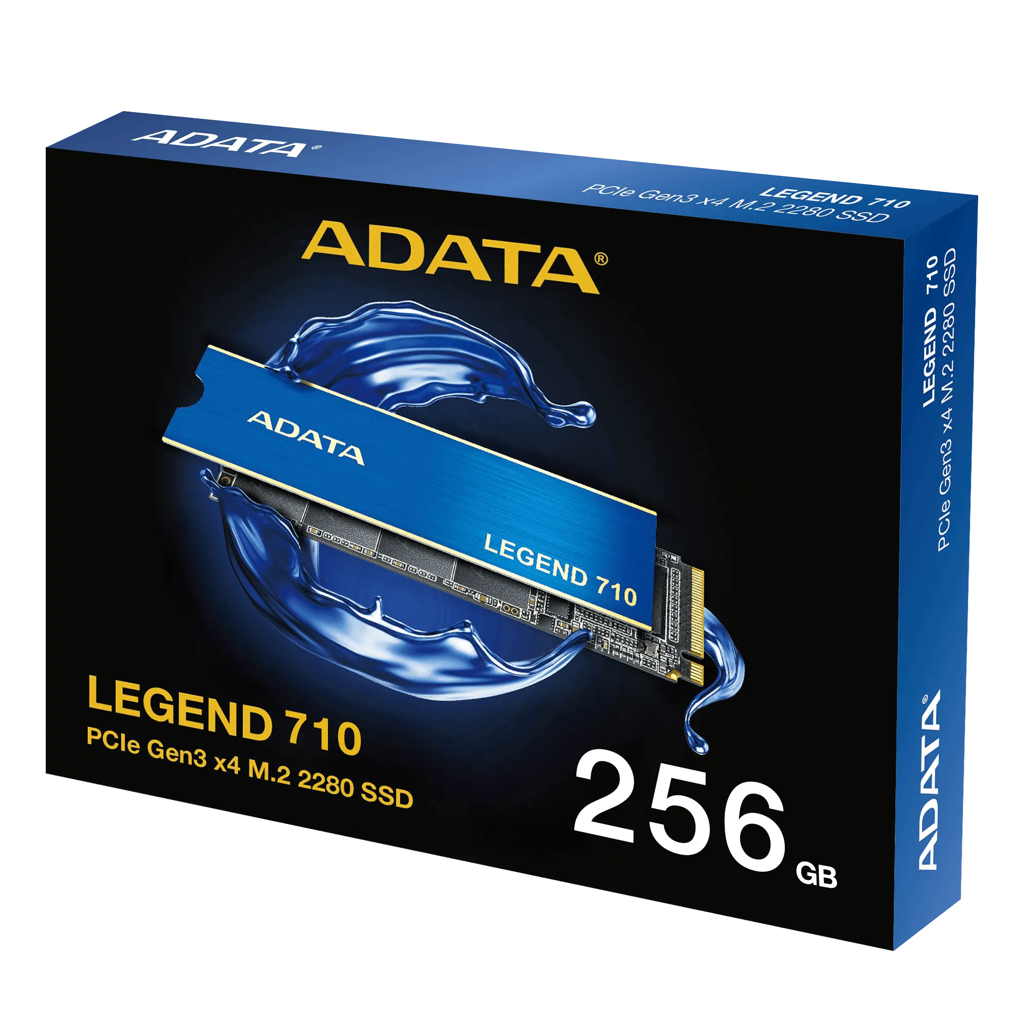 UNIDAD SSD ADATA LEGEND 710 M.2 PCIe NVMe 256GB ALEG-710-256GCSCOLCOCA - ALTA VELOCIDAD Y RENDIMIENTO EXCEPCIONAL