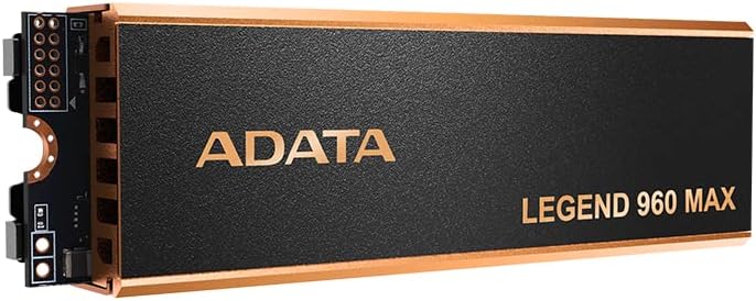 DISCO SSD NVMe ADATA LEGEND 960 MAX, 2TB, PCI EXPRESS 4.0, M.2, ALTA VELOCIDAD DE LECTURA Y ESCRITURA, DURABILIDAD EXTENDIDA, RENDIMIENTO SUPERIOR PARA JUEGOS Y APLICACIONES PROFESIONALES