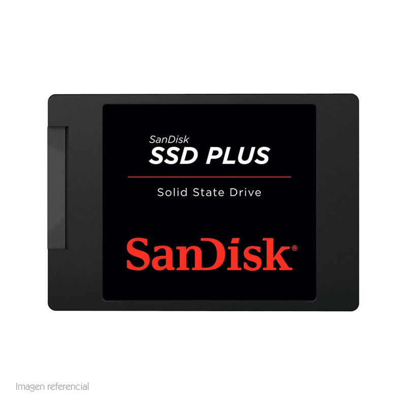 DISCO DURO INTERNO SANDISK UNIDAD DE ESTADO SOLIDO  PLUS, 480GB, SATA 6GB/S, 2.5