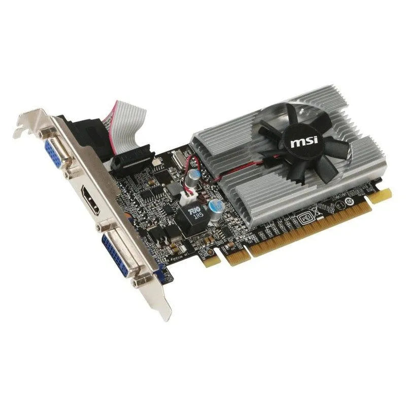 TARJETA GRÁFICA MSI GEFORCE 210 - 1GB DDR3, 64-BIT, HDMI/DVI/VGA, PCI-E 2.0 X16