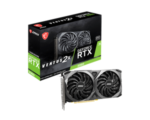 TARJETA GRÁFICA MSI GEFORCE RTX 3060 VENTUS 2X OC - 12GB GDDR6, PCIe GEN 4.0