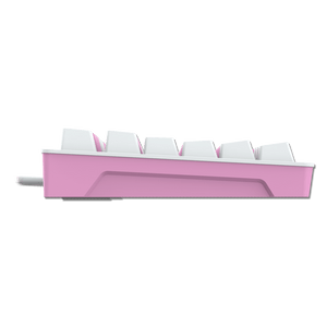 TECLADO MECÁNICO GAMING ANTRYX CHROME STORM MK840 PINK, SWITCH BLUE, ILUMINACIÓN RGB, TECLAS PROGRAMABLES