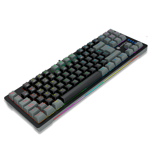 TECLADO MECÁNICO TKL ANTRYX MK840L BLACK & GRAY CON SWITCH ROJO (AMK-CS840LKGRE-SP)
