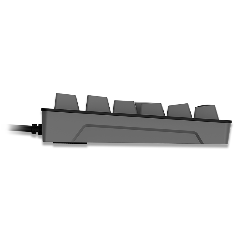 TECLADO MECÁNICO TKL ANTRYX MK840L BLACK & GRAY CON SWITCH ROJO (AMK-CS840LKGRE-SP)