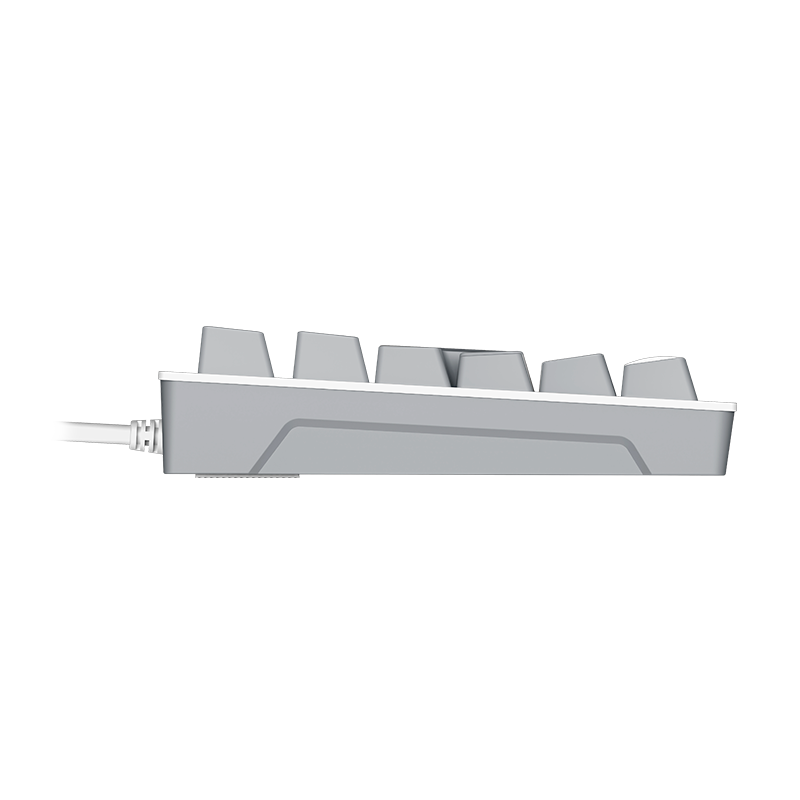 TECLADO MECÁNICO ANTRYX TKL MK840L WHITE & GRAY | SWITCH BLUE | ILUMINACIÓN RGB | DISEÑO COMPACTO | ALTO RENDIMIENTO