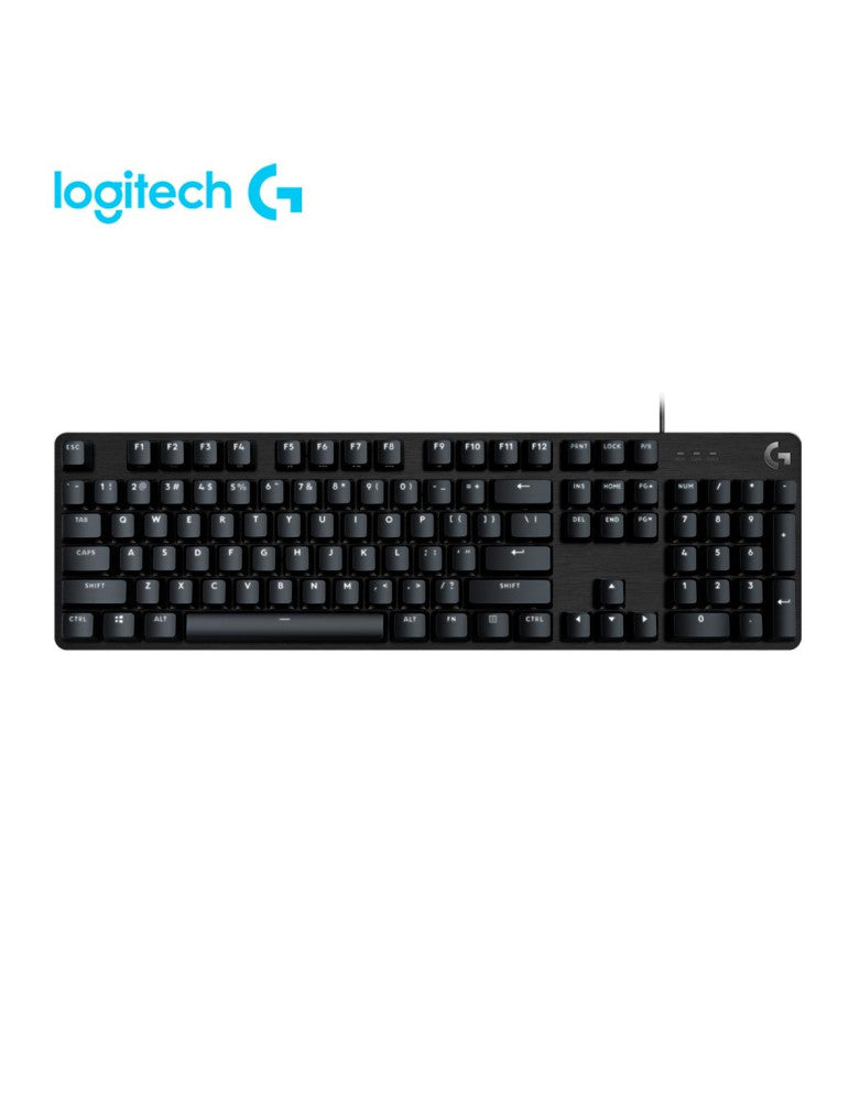 TECLADO MECÁNICO PARA JUEGOS LOGITECH G413 SE CON RETROILUMINACIÓN LED, MODELO 920-010433, COLOR NEGRO