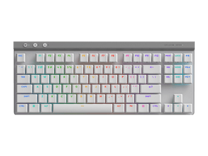 TECLADO MECÁNICO INALÁMBRICO LOGITECH G515 TKL LIGHTSPEED BLUETOOTH LIGHTSYNC RGB NEGRO (920-012423) CON ILUMINACIÓN PERSONALIZABLE Y DISEÑO COMPACTO