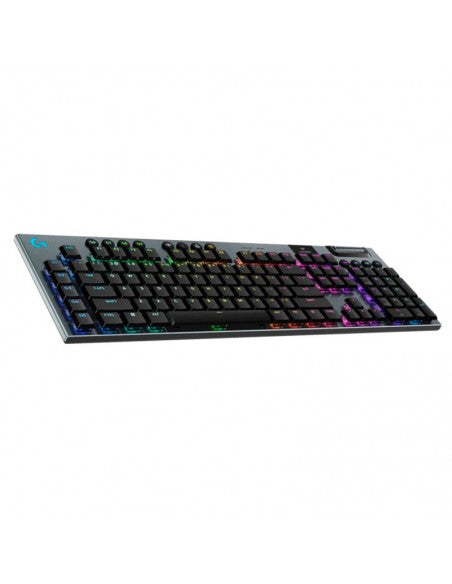 TECLADO GAMING LOGITECH G915 X LIGHTSPEED INALÁMBRICO CON LIGHTSYNC RGB Y CONTROL DE TECLAS PERSONALIZABLE EN COLOR NEGRO (920-012670)