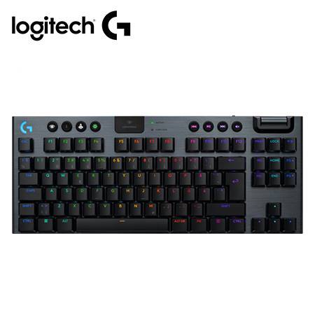 TECLADO GAMING LOGITECH G915 X TKL LIGHTSPEED/BT - ILUMINACIÓN LIGHTSYNC RGB, CONTROL DE TECLAS PERSONALIZABLE, COLOR NEGRO (920-012715)