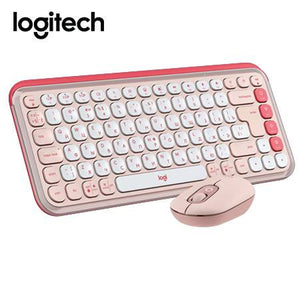 KIT DE TECLADO Y MOUSE INALÁMBRICOS LOGITECH POP ICON ROSE (MODELO 920-013053) ESPECIFICACIONES BLUETOOTH/WIRELESS