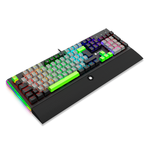 TECLADO MECÁNICO ANTRYX MK ZIGRA EVO BLACK & GRAY CON SWITCH AZUL (AMK-900KBL-SP)