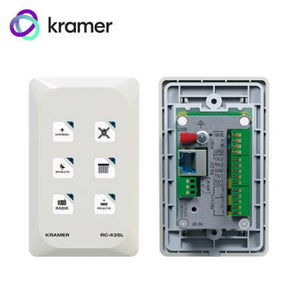 TECLADO NUMÉRICO ETHERNET KRAMER RC-43SL, CONTROL DE 6 BOTONES (30-80342090) - SOLUCIÓN AVANZADA DE GESTIÓN DE REDES