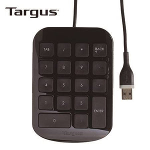 TECLADO NUMÉRICO USB TARGUS AKP10US - ERGONÓMICO, PLUG & PLAY, COMPATIBLE CON WINDOWS Y MAC