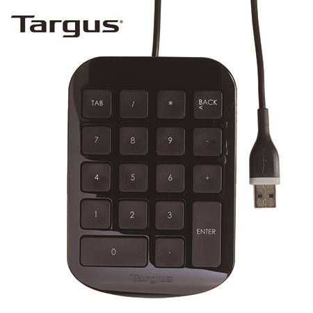 TECLADO NUMÉRICO USB TARGUS AKP10US - ERGONÓMICO, PLUG & PLAY, COMPATIBLE CON WINDOWS Y MAC