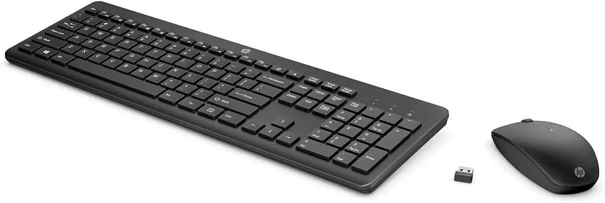 KIT INALÁMBRICO HP 235 - TECLADO Y MOUSE WIRELESS 1Y4D0AA#ABM PARA NEGOCIO ESPECIAL