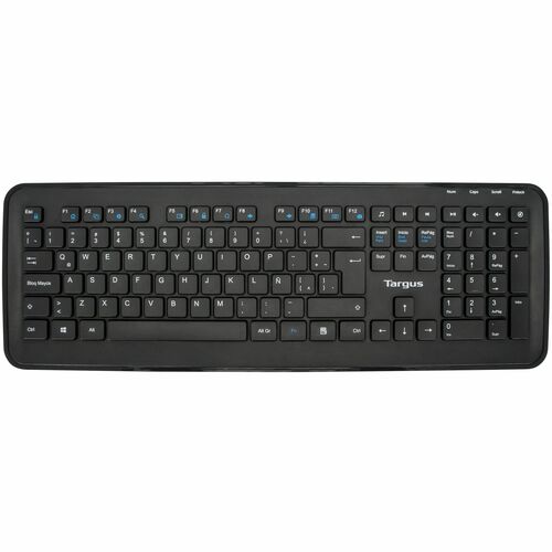 KIT TECLADO Y RATÓN INALÁMBRICO TARGUS AKM610ES - CONEXIÓN USB RF 2.4GHZ - DISEÑO ERGONÓMICO - DPI 1600 - COLOR NEGRO
