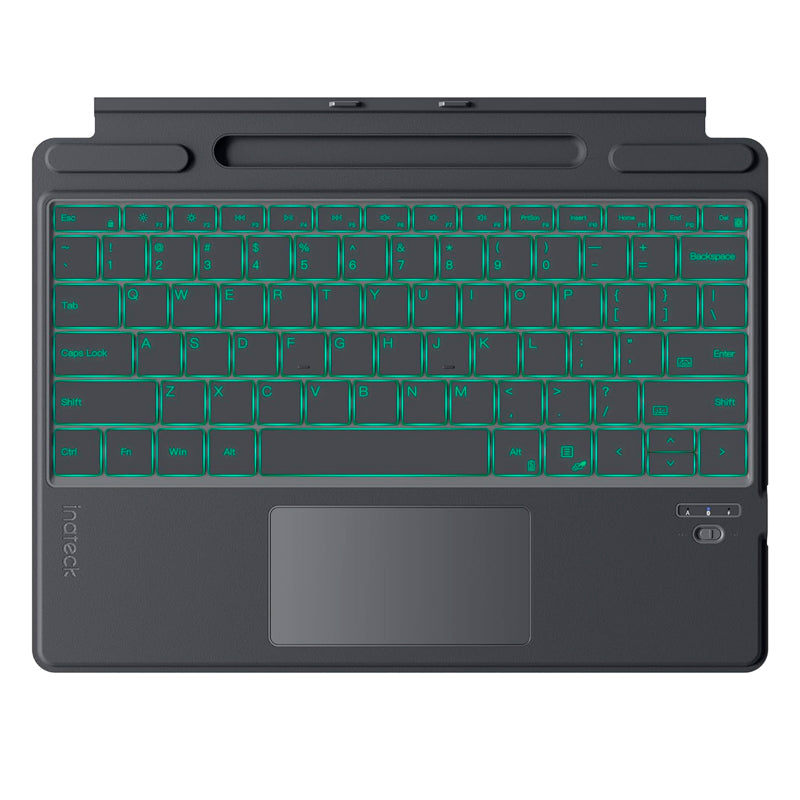TECLADO INALÁMBRICO BLUETOOTH INATECK RETROILUMINADO GRIS: ELEGANCIA Y FUNCIONALIDAD EN UN SOLO DISEÑO