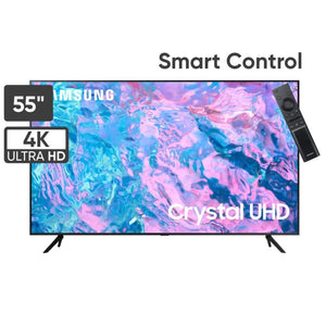 SMART TV SAMSUNG UN55AU7000GX: TELEVISOR CRYSTAL UHD 4K DE 55 PULGADAS