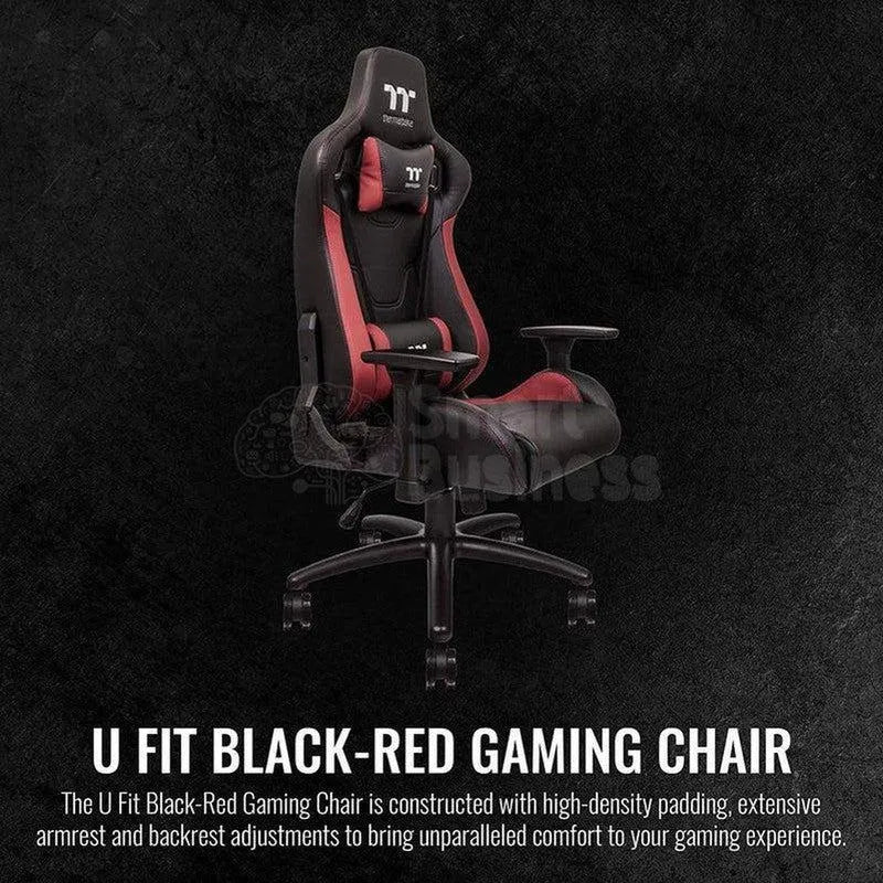 SILLA DE JUEGOS THERMALTAKE U-FIT CON AJUSTE ERGONÓMICO PARA VIDEOJUEGOS