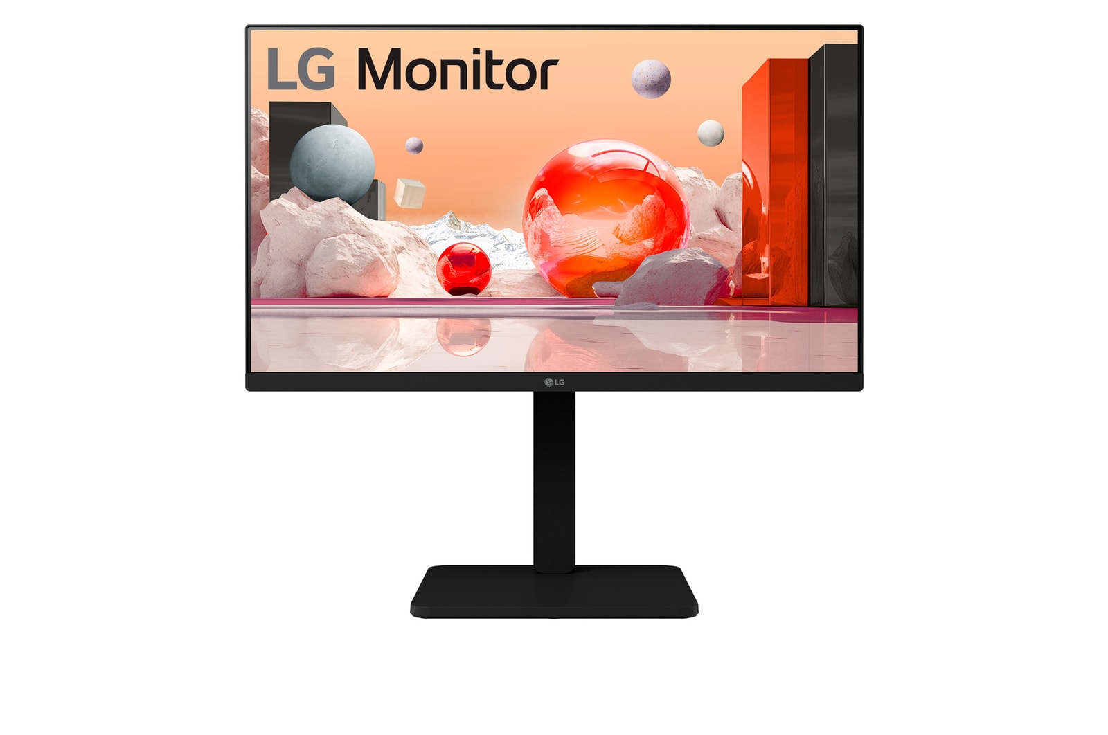 MONITOR LED LG 24BA550-B 23.8 PULGADAS, PANTALLA IPS, RESOLUCIÓN FHD, PUERTOS HDMI/DP/VGA/USB, 100 HZ, PARLANTES INTEGRADOS - EXPERIENCIA VISUAL SUPERIOR Y CONECTIVIDAD VERSÁTIL