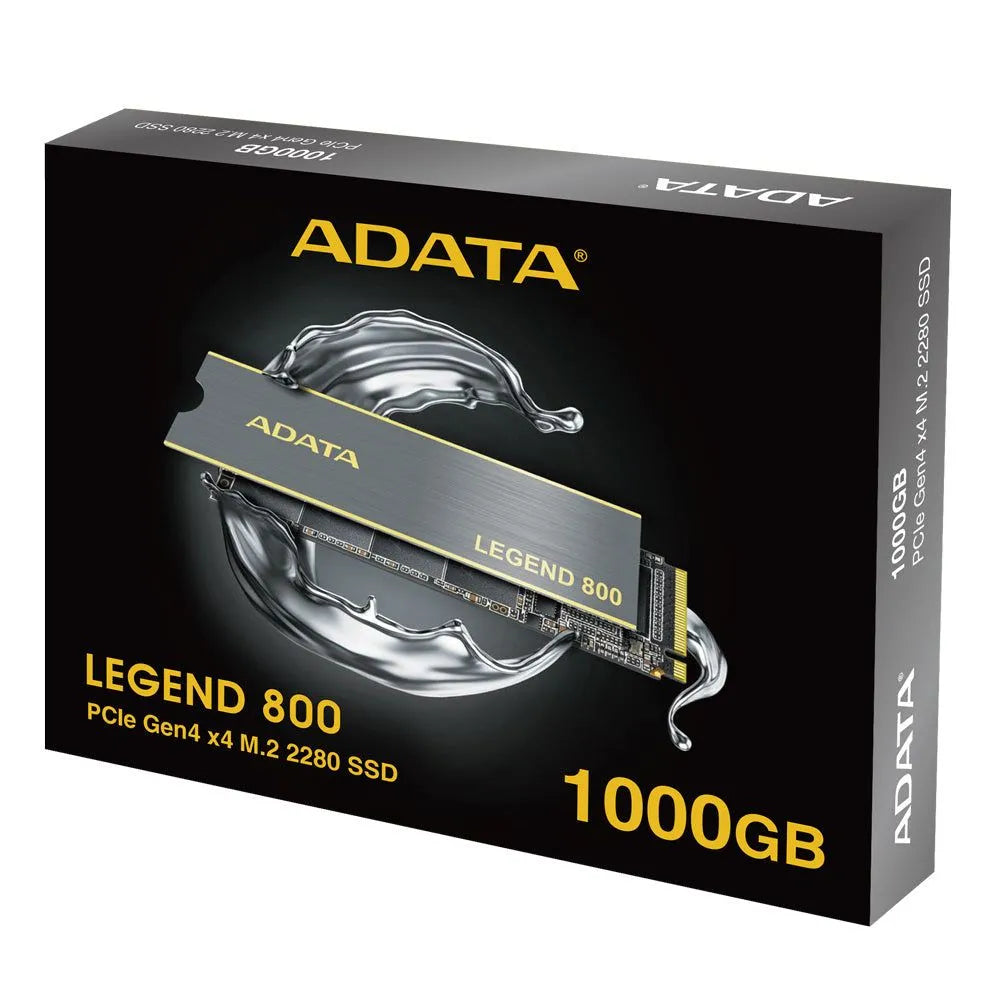 UNIDAD DE ESTADO SÓLIDO ADATA LEGEND 800 - M.2 2280 INTERNO - 1000GB - PCI EXPRESS NVME 4.0 X4