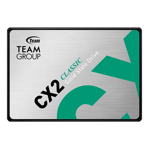 SSD TEAMGROUP CX2 - UNIDAD DE ESTADO SÓLIDO DE 512GB, SATA 6.0 GB/S, FORMATO 2.5