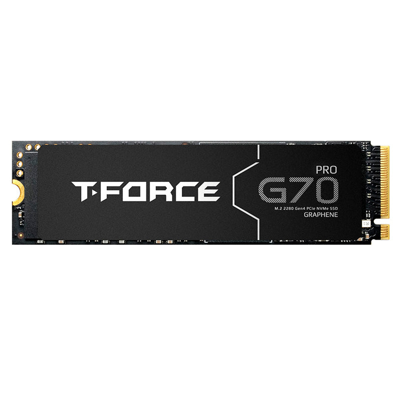 DISCO SSD TEAMGROUP T-FORCE G70 PRO 4TB M.2 PCIE GEN4 X4 NVME - ALTO RENDIMIENTO, VELOCIDAD ULTRARRÁPIDA, GRAN CAPACIDAD DE ALMACENAMIENTO