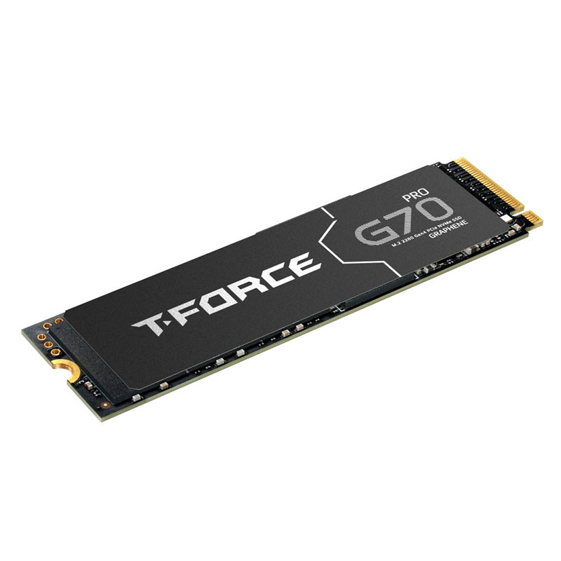 DISCO SSD TEAMGROUP T-FORCE G70 PRO 4TB M.2 PCIE GEN4 X4 NVME - ALTO RENDIMIENTO, VELOCIDAD ULTRARRÁPIDA, GRAN CAPACIDAD DE ALMACENAMIENTO
