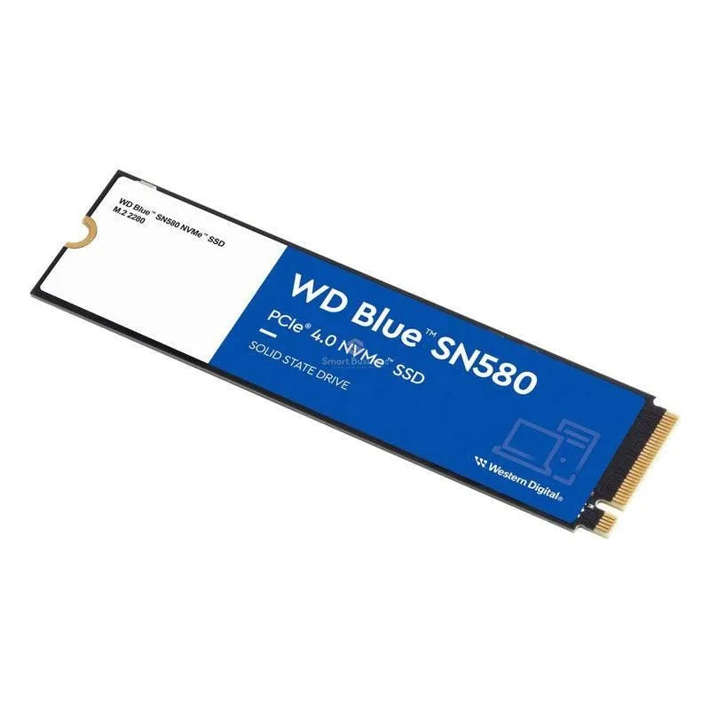UNIDAD SSD WESTERN DIGITAL BLUE SN580: 500GB M.2 2280 PCIe GEN4 NVMe 1.4B
