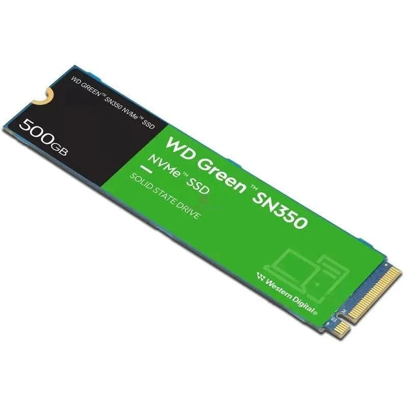 DISCO SSD WESTERN DIGITAL GREEN SN350 NVME 500GB M.2 2280 - ALTA VELOCIDAD Y EFICIENCIA EN ALMACENAMIENTO