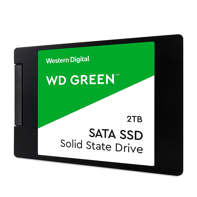 UNIDAD DE ESTADO SÓLIDO WESTERN DIGITAL GREEN 2TB SATA 6GB/S 2.5