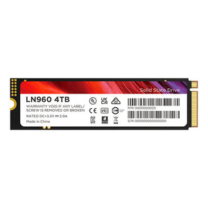 DISCO DURO SÓLIDO LENOVO LN960 4TB M.2 2280 PCIE GEN 4 X4 NVME 2.0