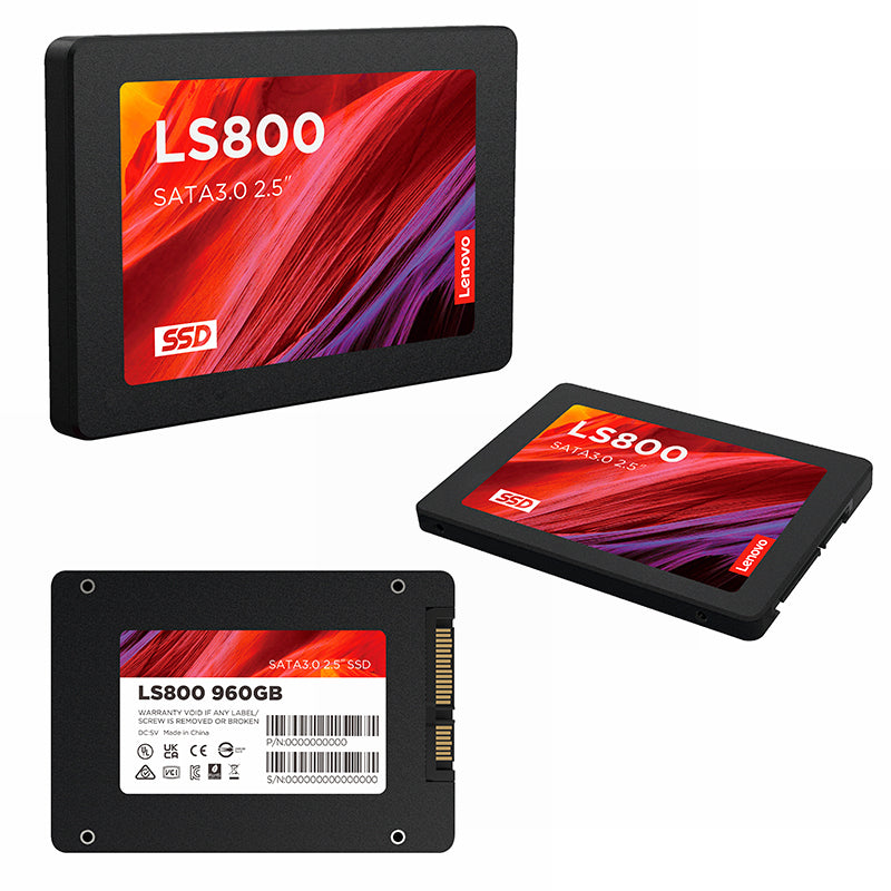 DISCO DURO SÓLIDO LENOVO LS800, 960GB, SATA III, 6.0 GB/S, 2.5