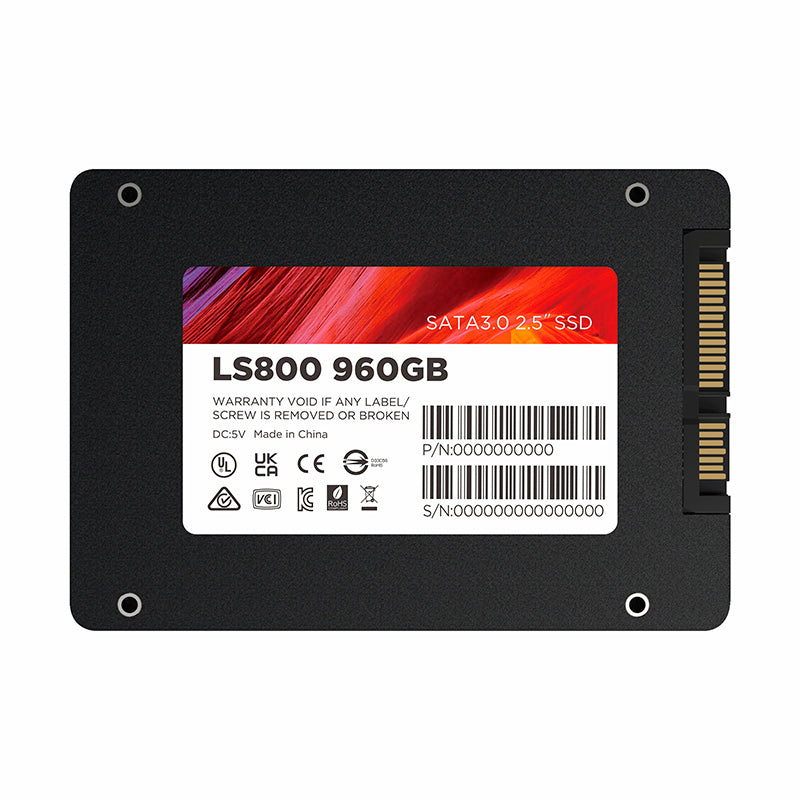 DISCO DURO SÓLIDO LENOVO LS800, 960GB, SATA III, 6.0 GB/S, 2.5