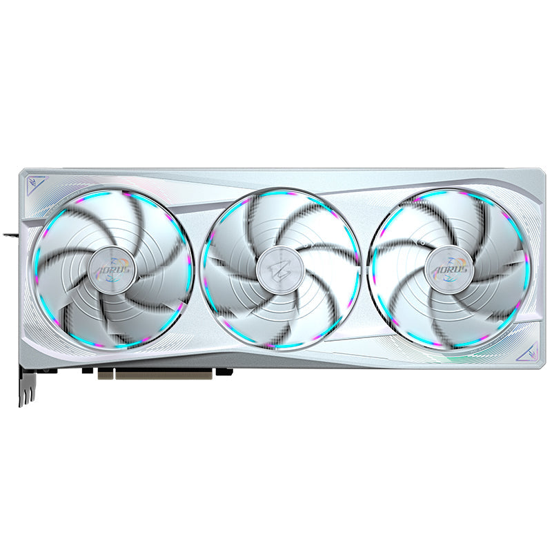 Tarjeta gráfica de alto rendimiento GIGABYTE AORUS GeForce RTX 5090 MASTER ICE 32G con 32GB GDDR7 y PCIe Gen 5.0 para gaming extremo