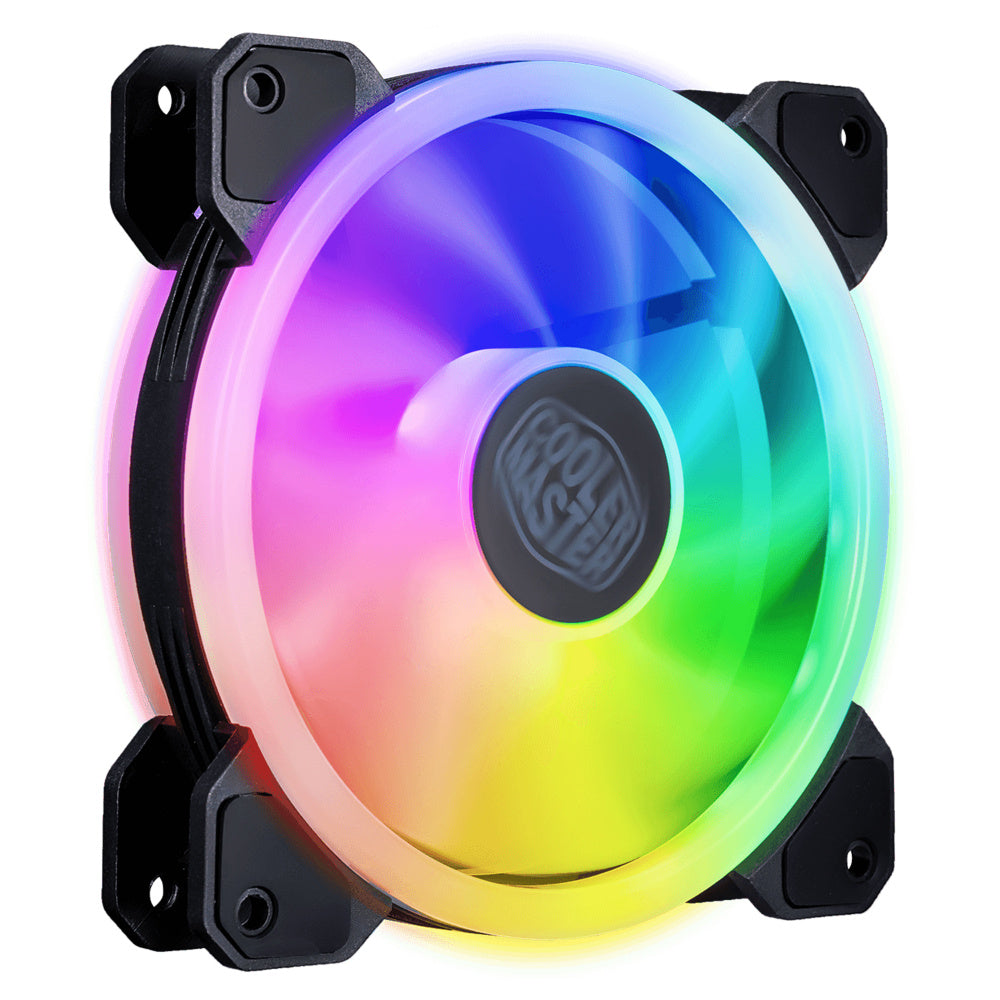 VENTILADOR COOLER MASTER MASTERFAN MF120 S3 ARGB, 120MM, 650 - 1800RPM, NEGRO