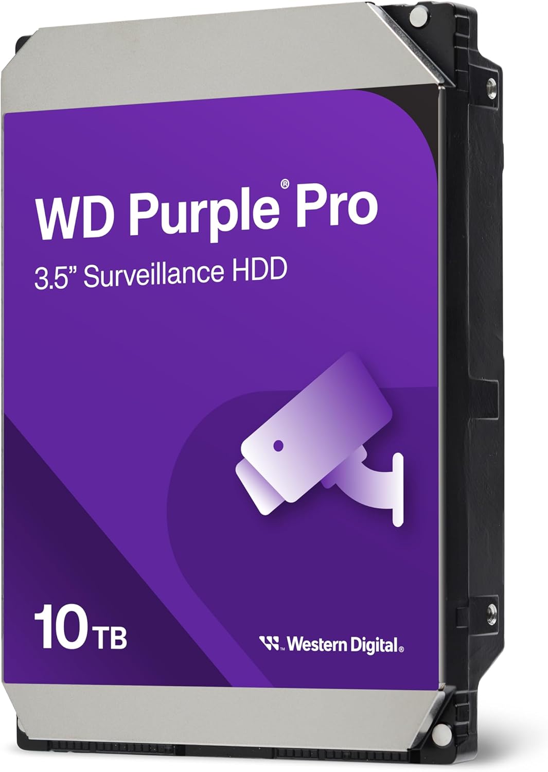 DISCO DURO INTERNO WESTERN DIGITAL WD PURPLE PRO SURVEILLANCE 10 TB - SATA 6 GB/S, CACHÉ DE 512 MB, 3.5
