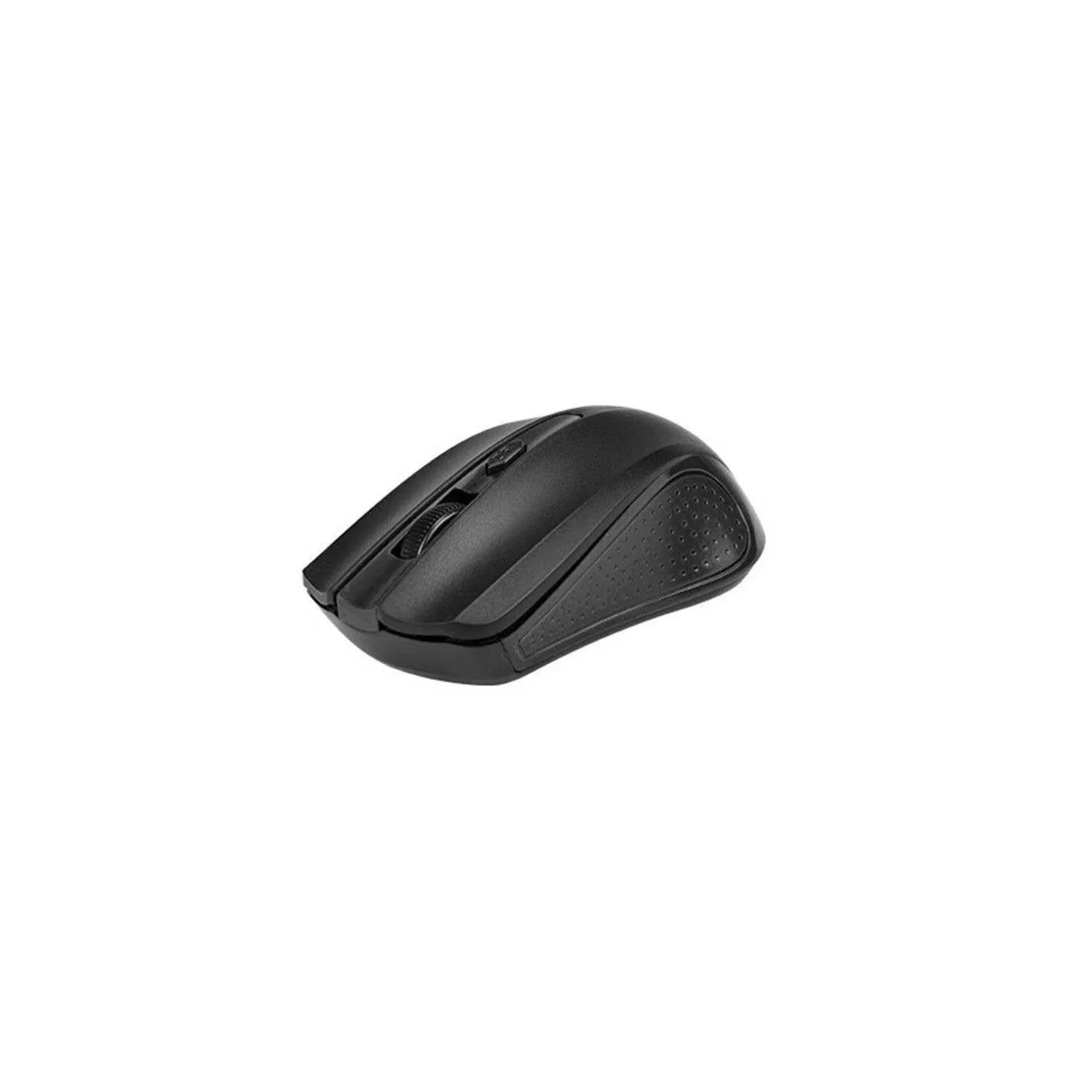 MOUSE ÓPTICO INALÁMBRICO XTECH XTM-310BK - 4 BOTONES, COLOR NEGRO