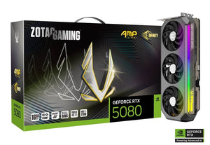 TARJETA DE VIDEO ZOTAC GPU  GEFORCE® RTX™ 5080 16G AMP ZT-B50800B-10P